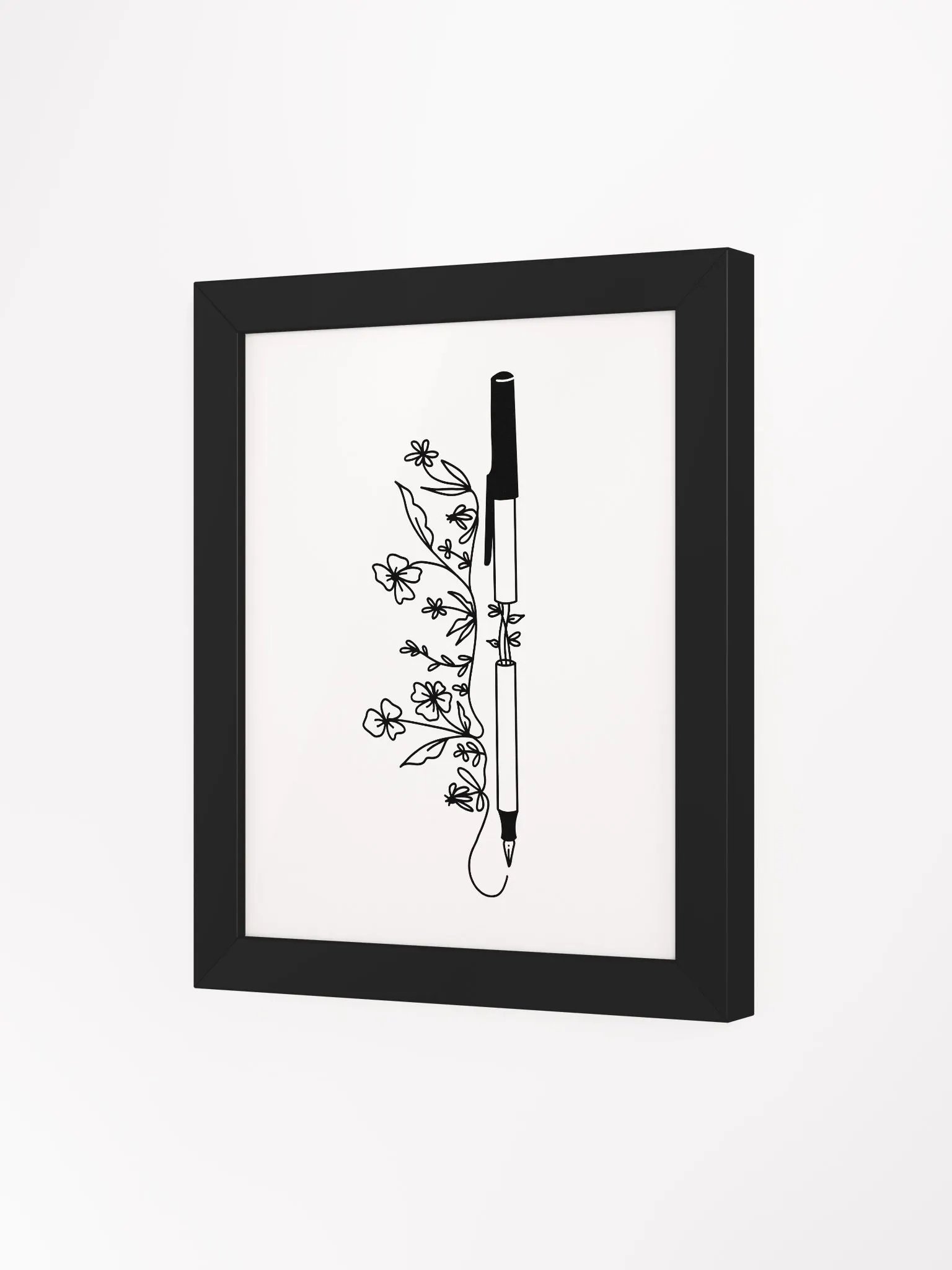 Free Writing Framed Art Print product image (3)