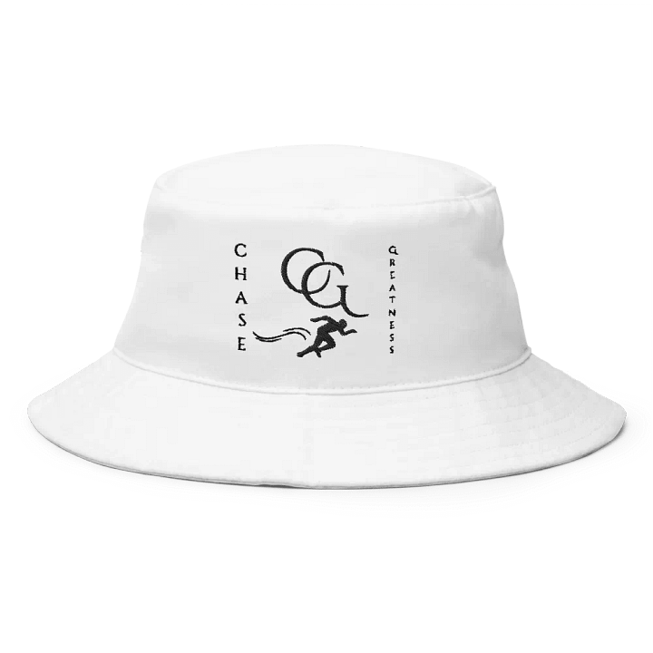 CG White Bucket Hat product image (1)