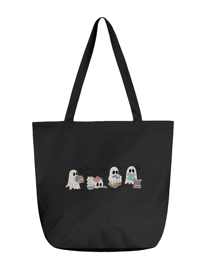 Ghostly Book Lovers Tote Bag product image (2)