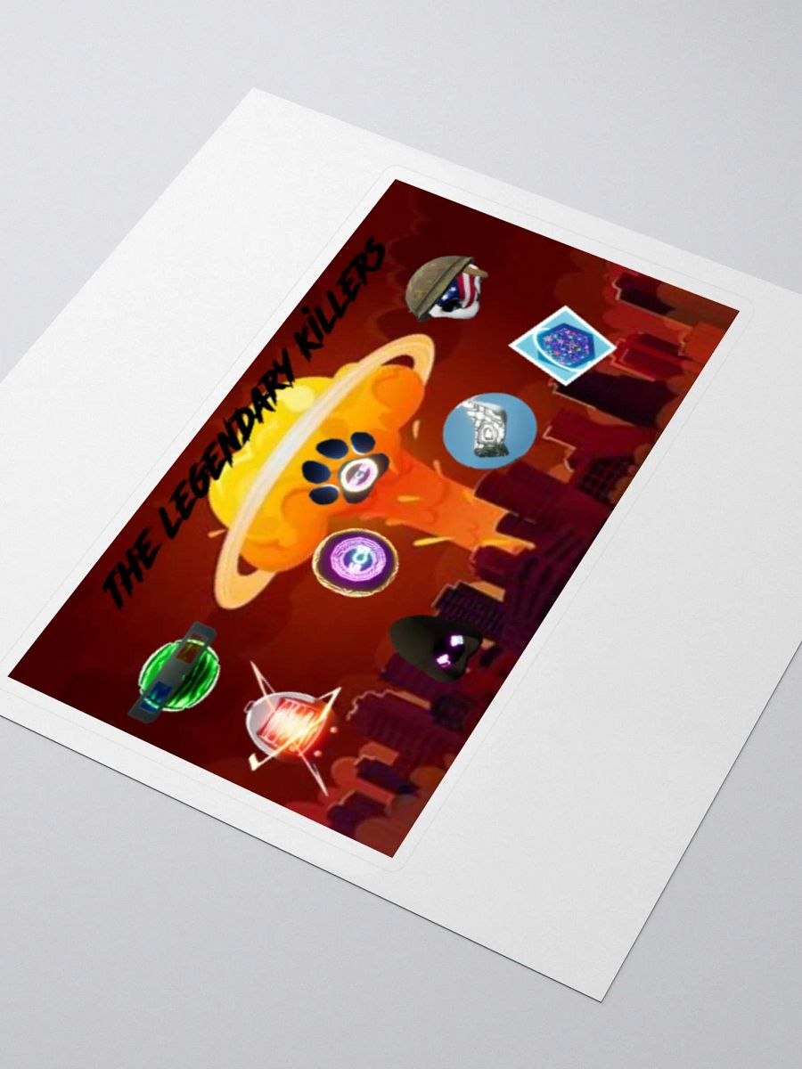 The Legendary Killers Sticker product image (3)