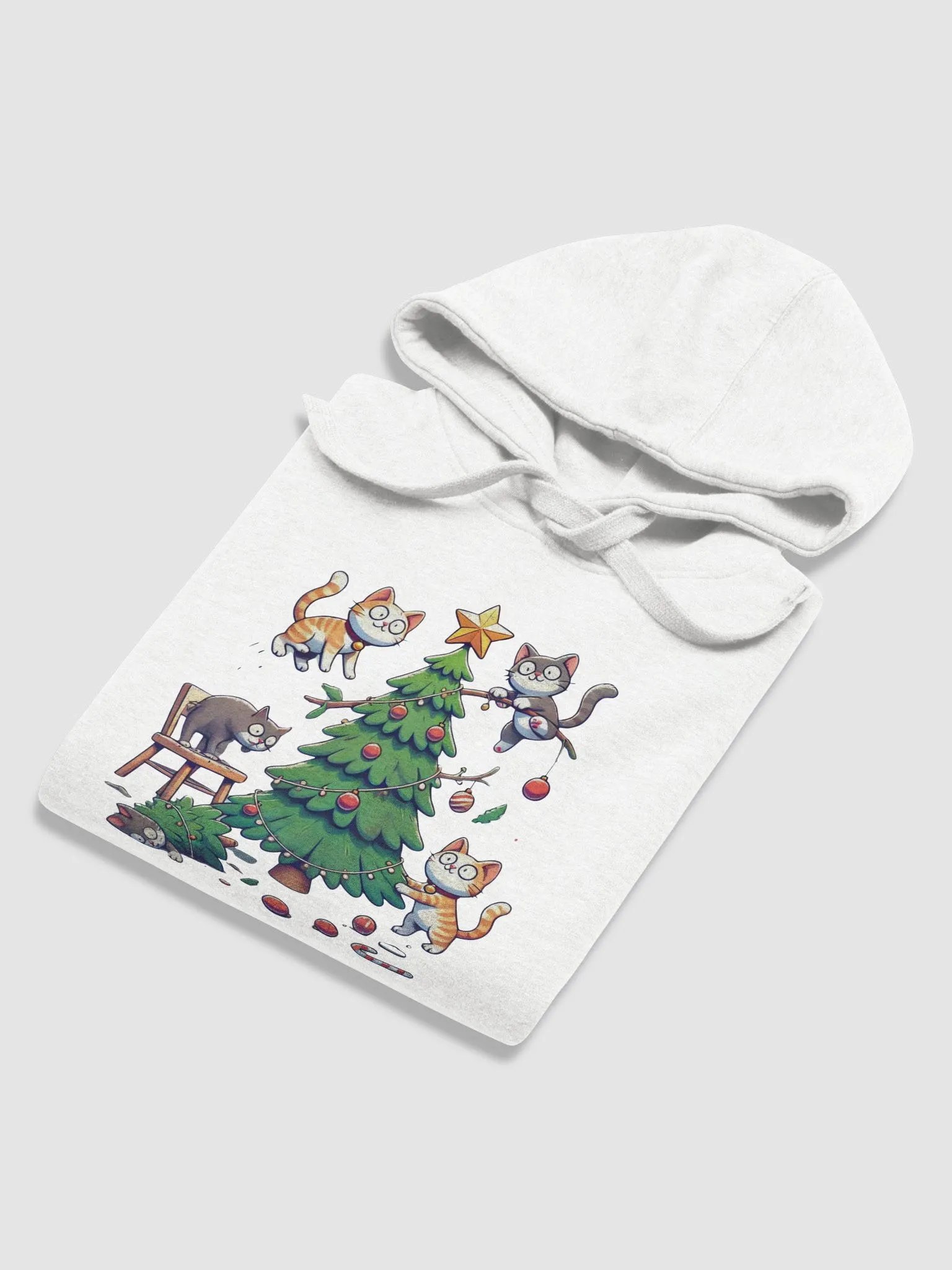 Cats & Christmas Chaos Hoodie product image (67)