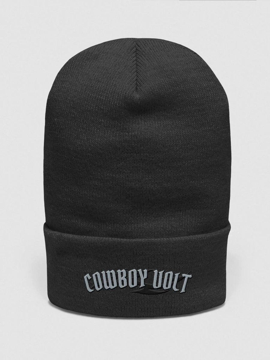 Cowboy Volt Embroidered Beanie product image (1)