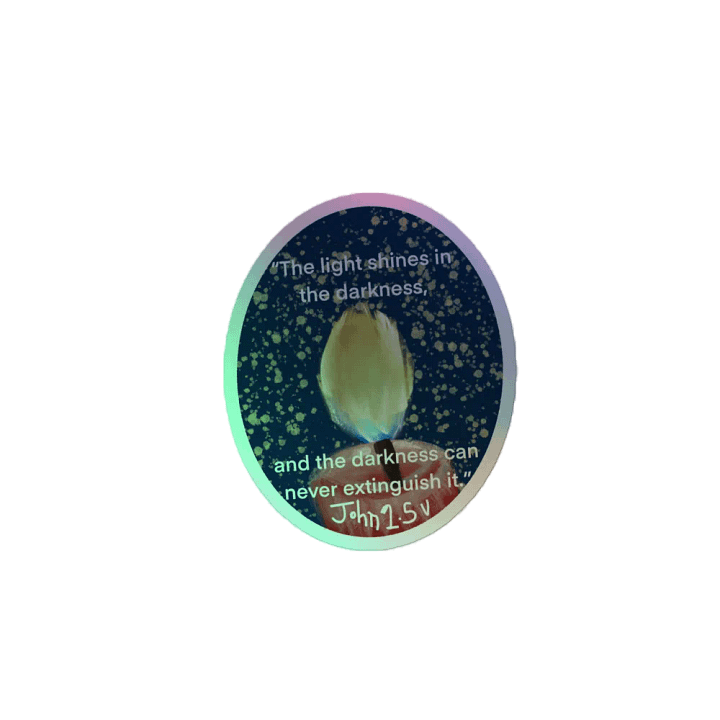 Bible verse John 1:5 product image (2)