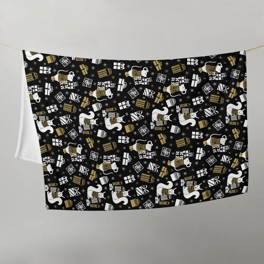 Christmas Mice Blanket product image (9)