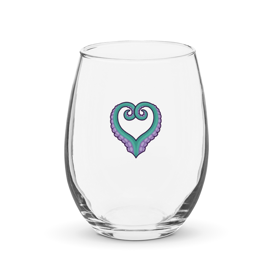 Tentacle Heart Wine Glass product image (1)