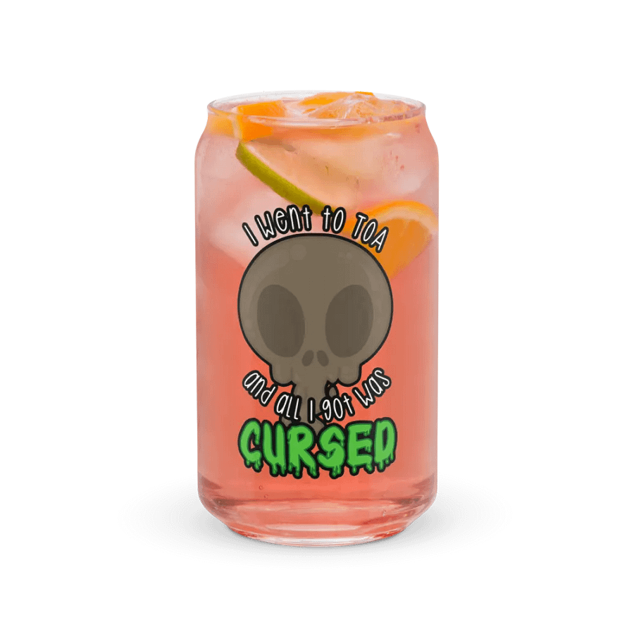 All I Got Was Cursed - Warrior - Can Glass product image (7)