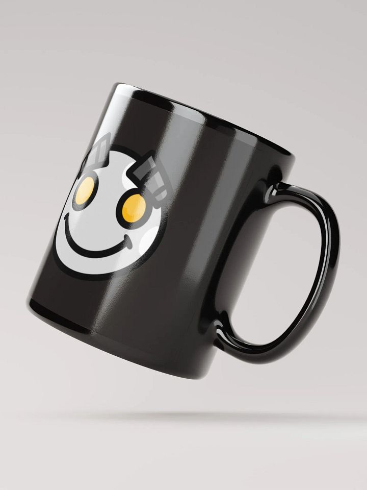Smile Mug Black product image (3)