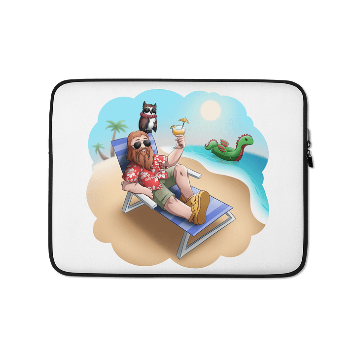 Hammer Down, Shades On – Summer Vibes Laptop Sleeve product image (1)