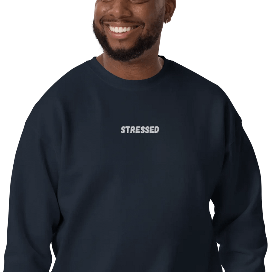 Stressed - Turn Stress into Strength - Cotton Heritage Premium Sweatshirt product image (123)