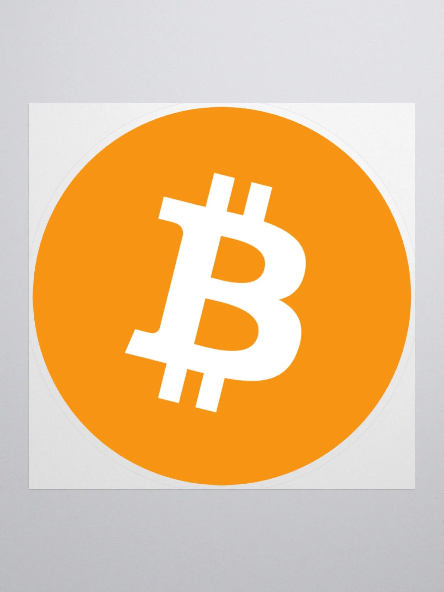 Bitcoin Logo Sticker product image (1)