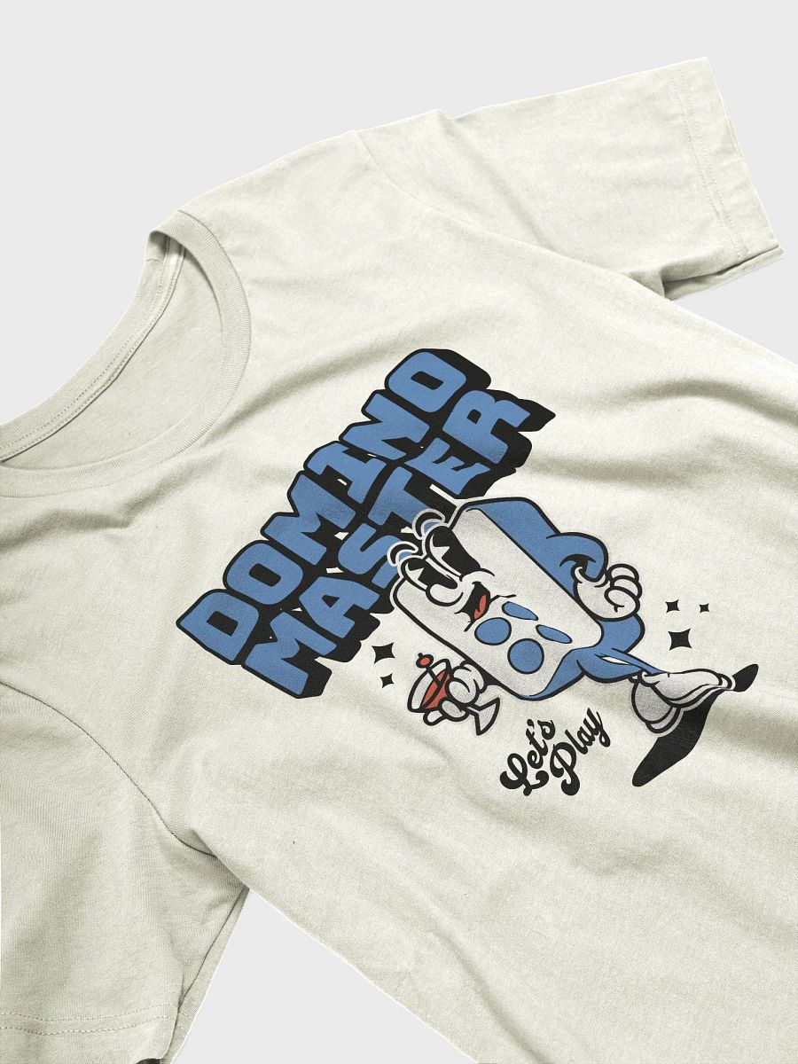 Domino master retro dice T-shirt, funny gamble retro Tee product image (3)