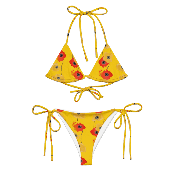 Sunburst Blooms String Bikini Set product image (1)