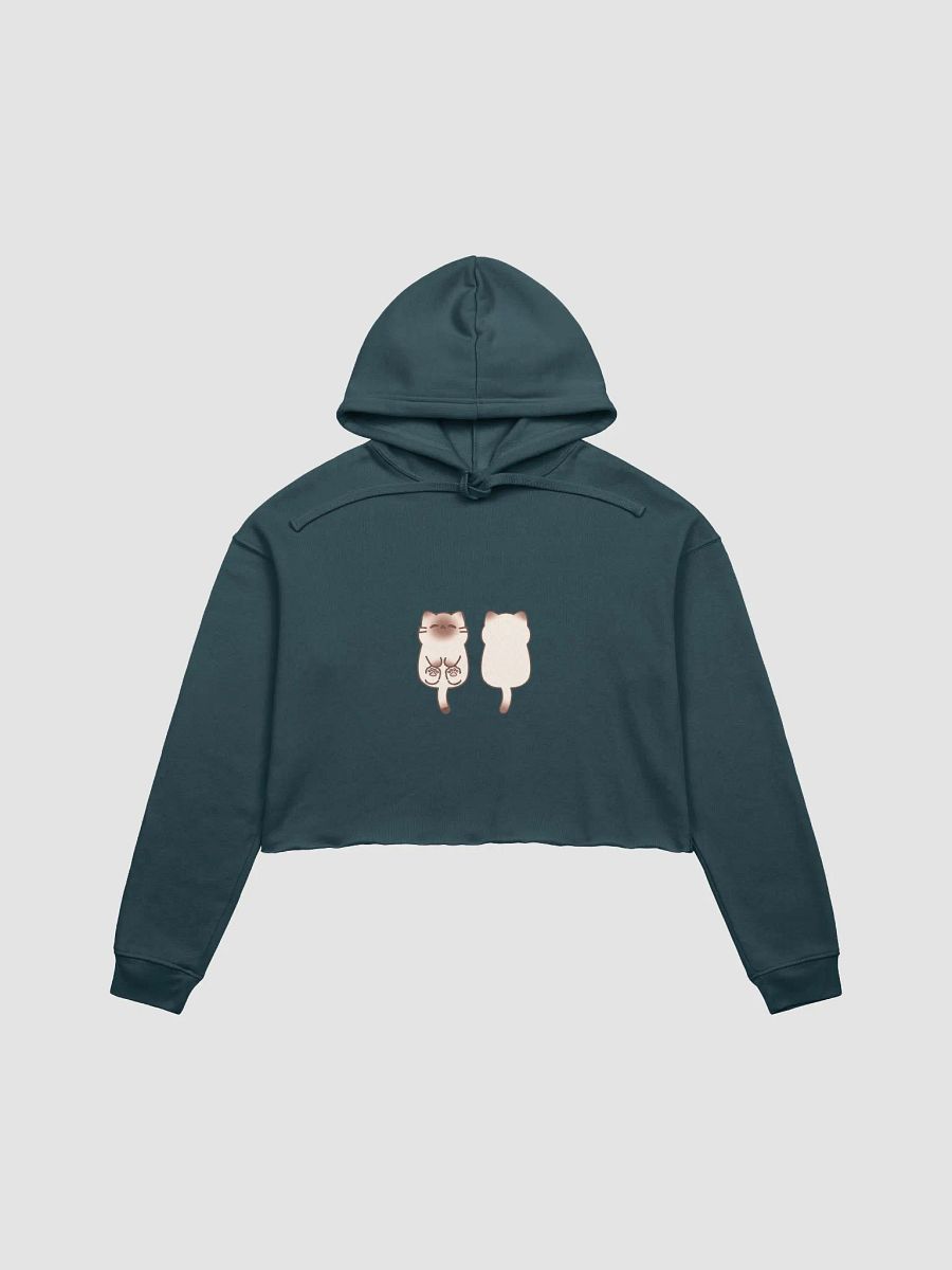Cute Cat Duo Crop Hoodie product image (1)
