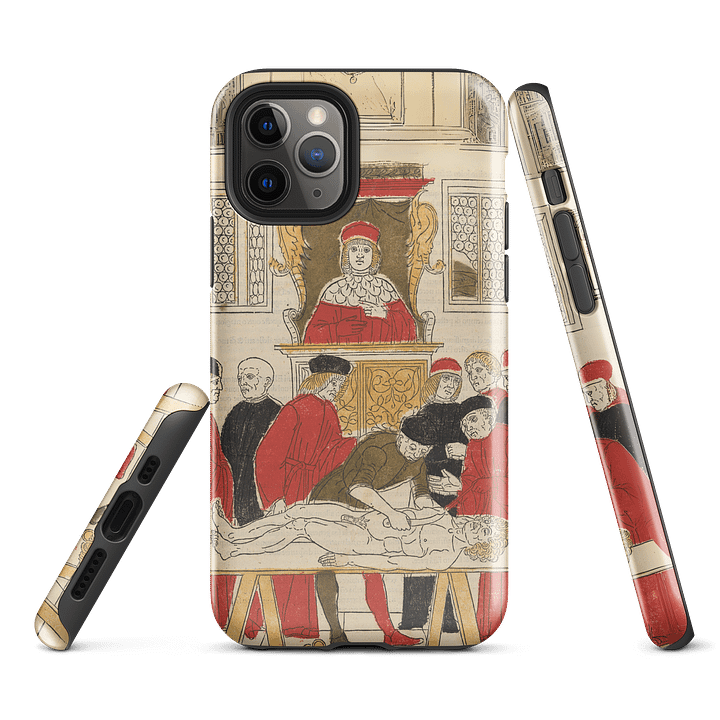 Renaissance Anatomy Lecture Tough Case for iPhone® product image (3)
