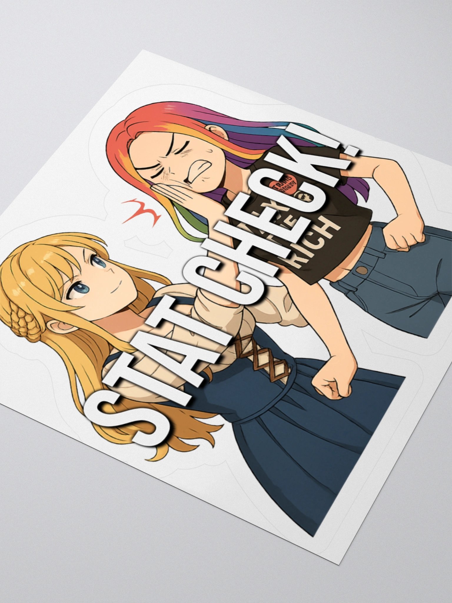 STAT CHECK Sticker product image (10)