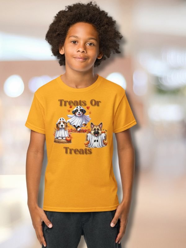 treats or treats unisex kids shirt product image (1)