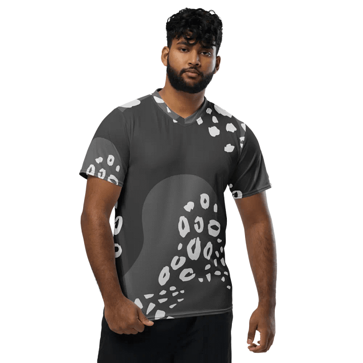 Gruesome Grey All-Over Sports Jersey product image (1)