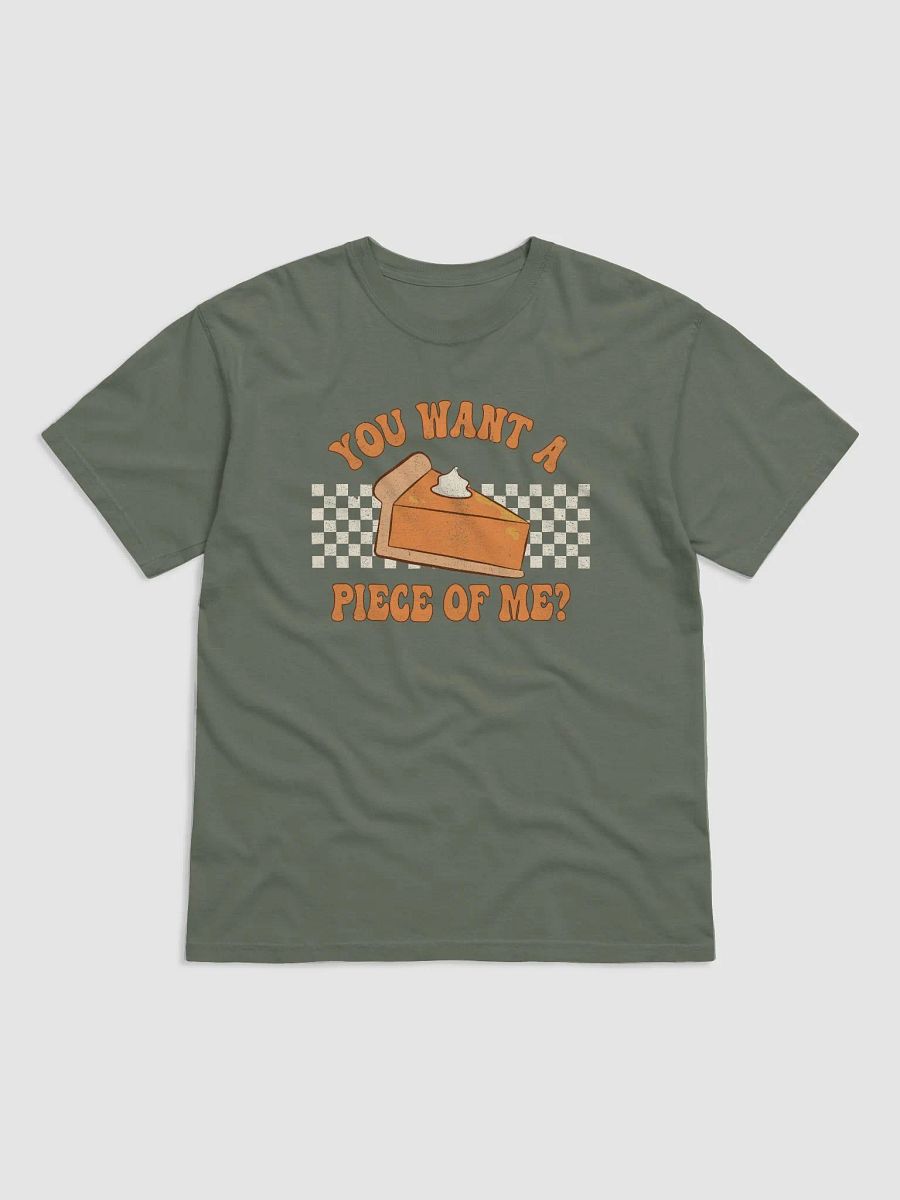 You Want a Piece of Me Pumpkin Pie Checkerboard T-Shirt | Funny Fall and Halloween T-Shirt product image (13)
