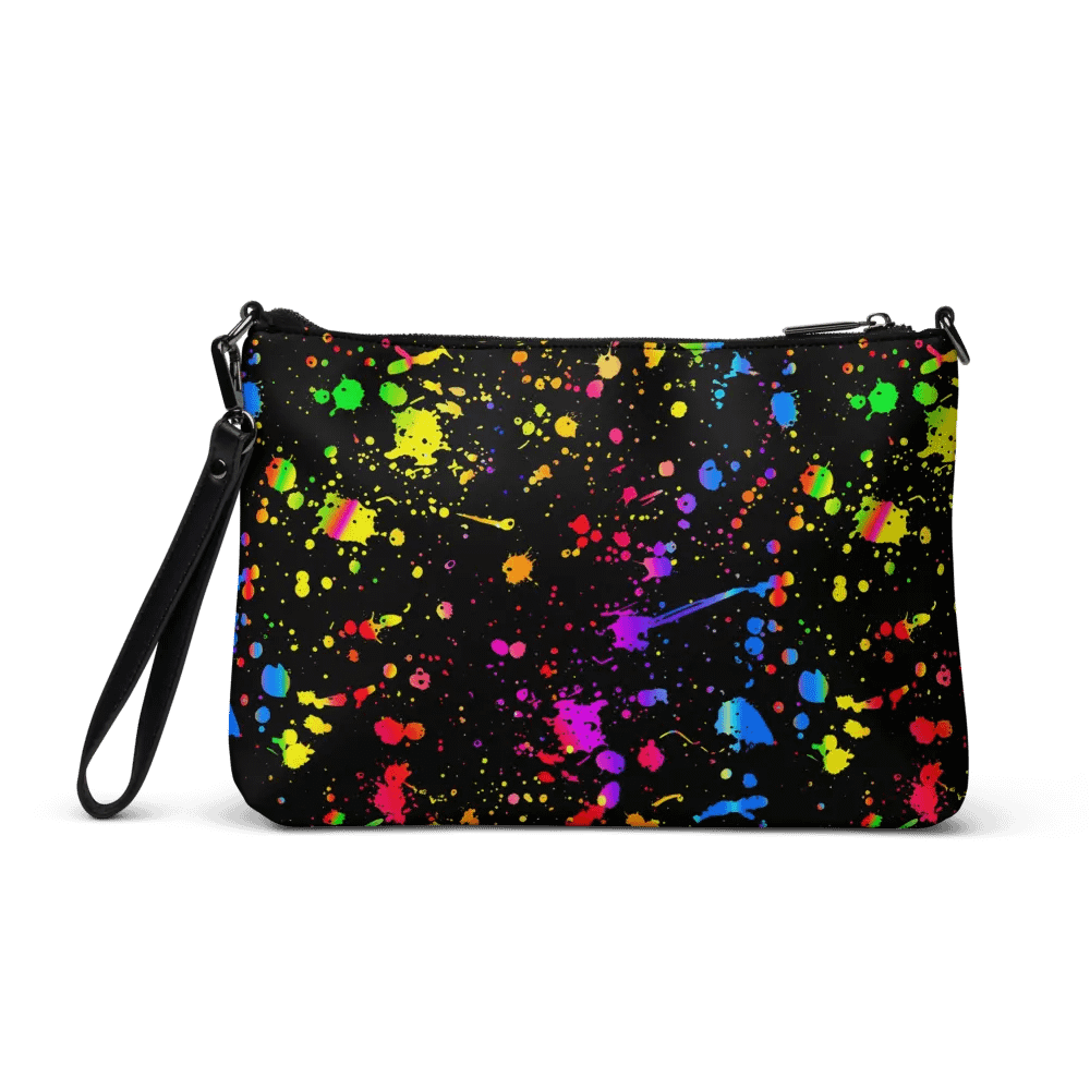 Neon Splatter Burst Crossbody Bag product image (2)