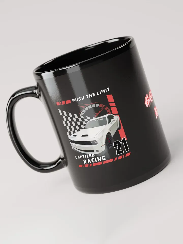 +7Hp Gaptized Racing Black Mug product image (3)