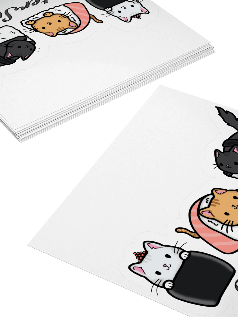Sinister Sushii Cat Sticker product image (12)