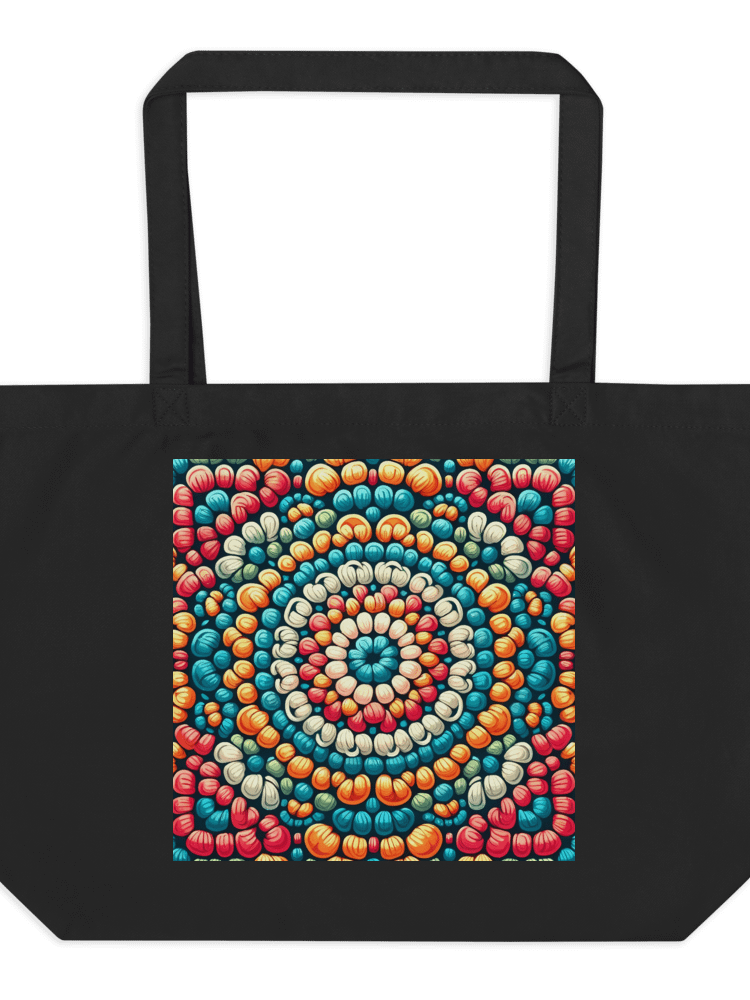 Orange Kaleidoscope Tote product image (2)