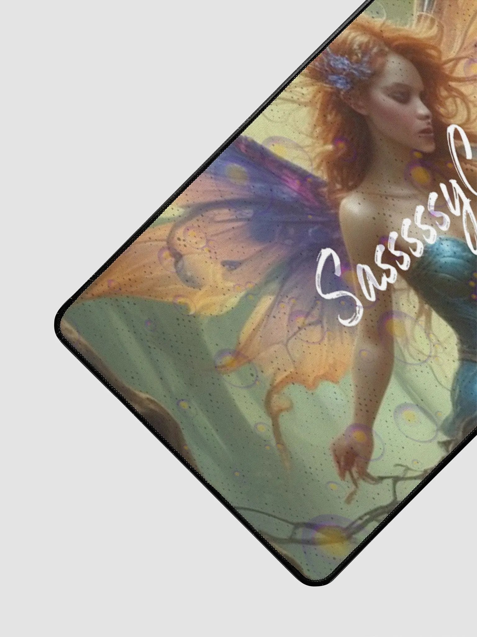 SasssssyCatt Fairy Desk Mat 15.5" x 31.5" product image (3)