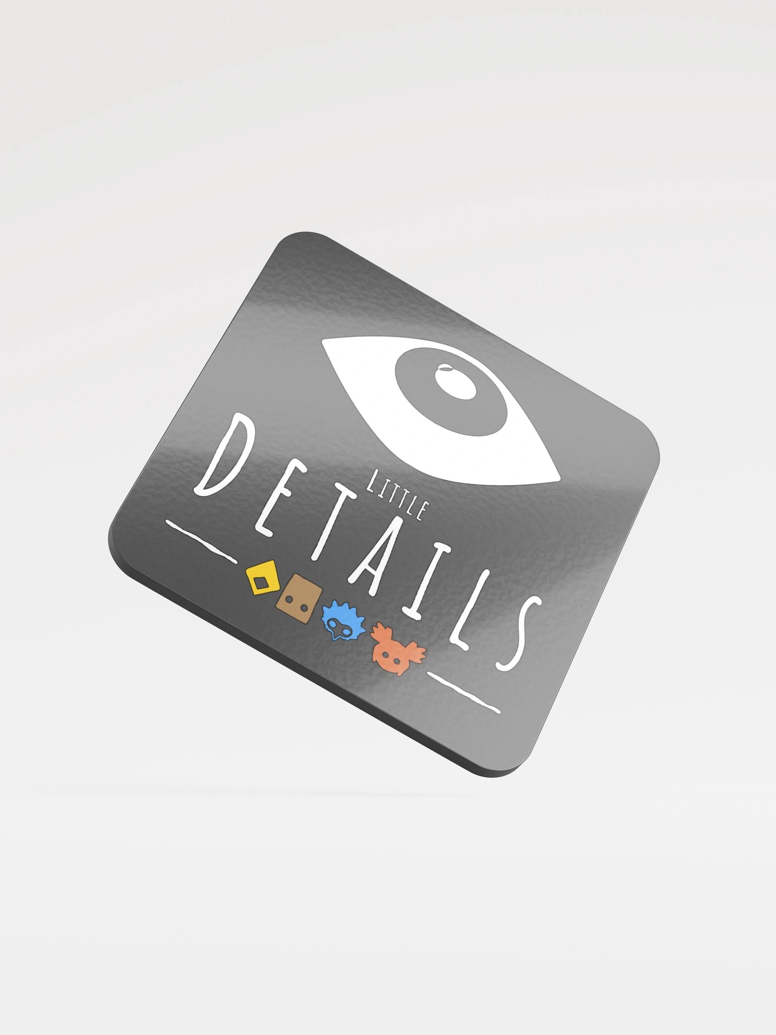 Little Details - Glossed Cork Coaster product image (1)