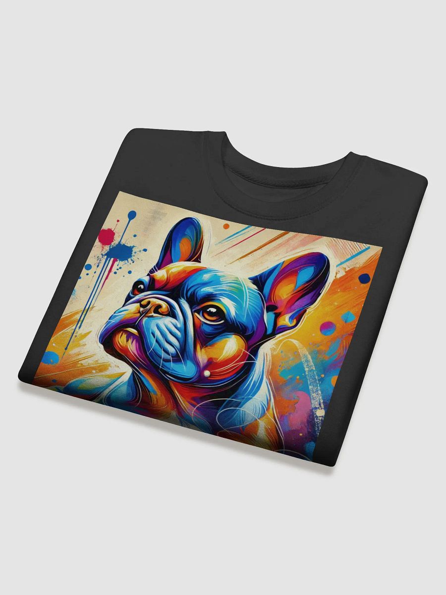 Vibrant Frenchie Abstract Sweatshirt product image (4)