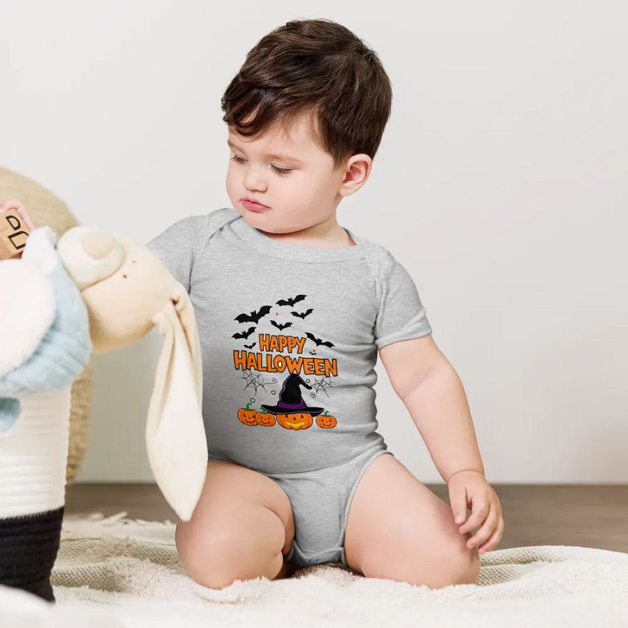 Happy Halloween Baby Romper Onesie product image (5)