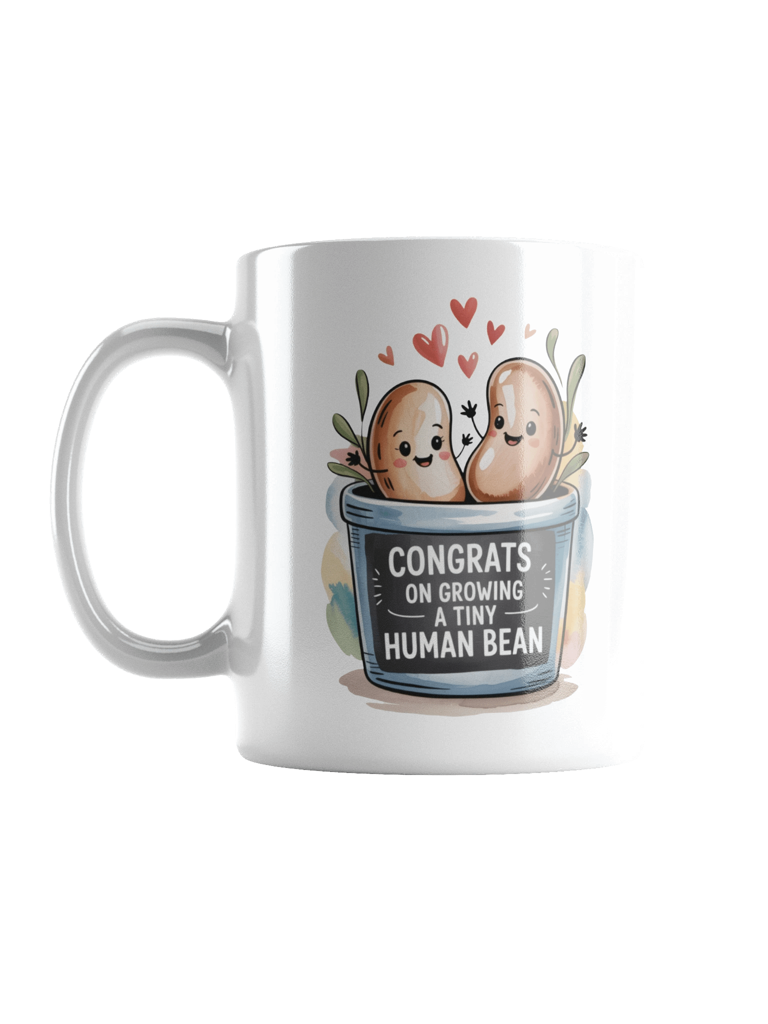Congrat On Growing A Tiny Human Bean Mug product image (1)
