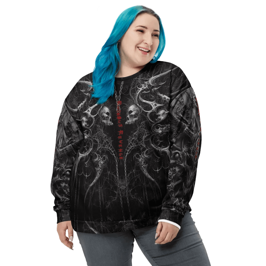 Ruinous Revenge ETHEREAL DARKNESS edition long sleeve sweatshirt product image (6)