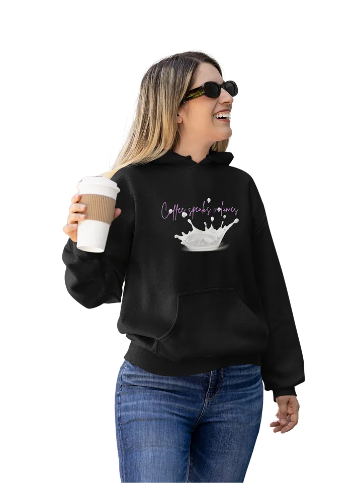 GUILLOVELO COFFEE SPEAKS HOODIE product image (1)
