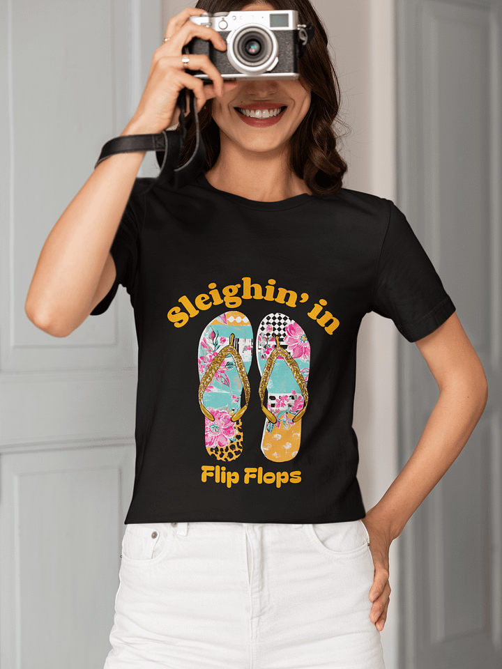 Sleighin' in Style Flip-Flops product image (1)