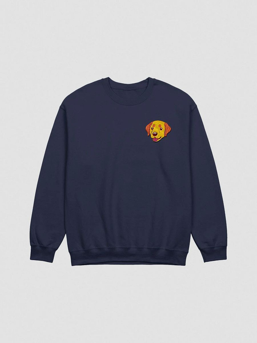 Cheerful Labrador Retriever Embroidered Crewneck product image (3)