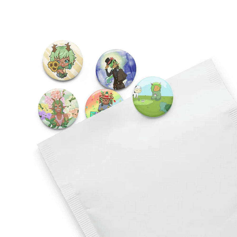 Whimsical Antlered Smiles Pin Set product image (13)