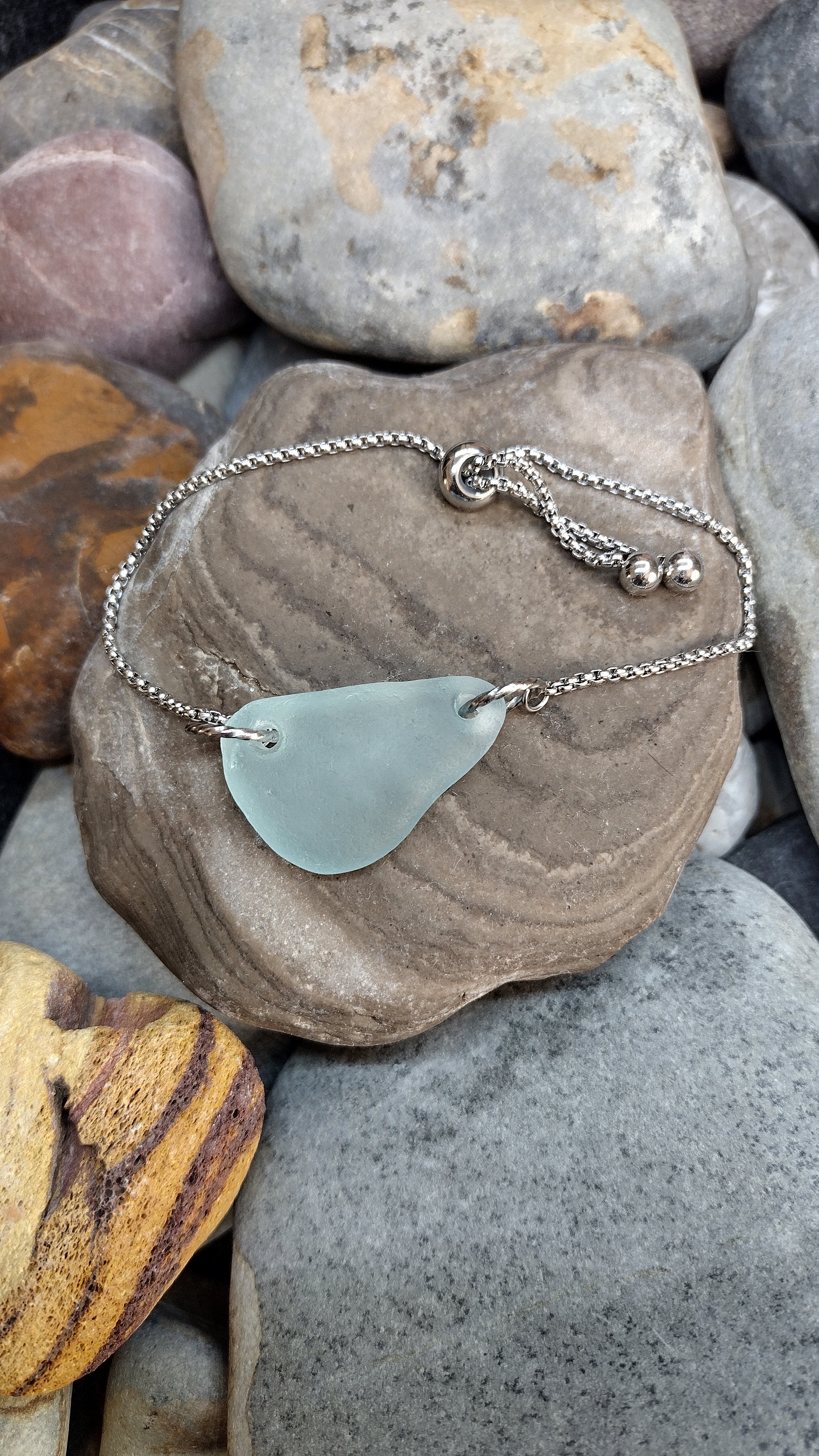 Sea Glass Bracelet product image (1)