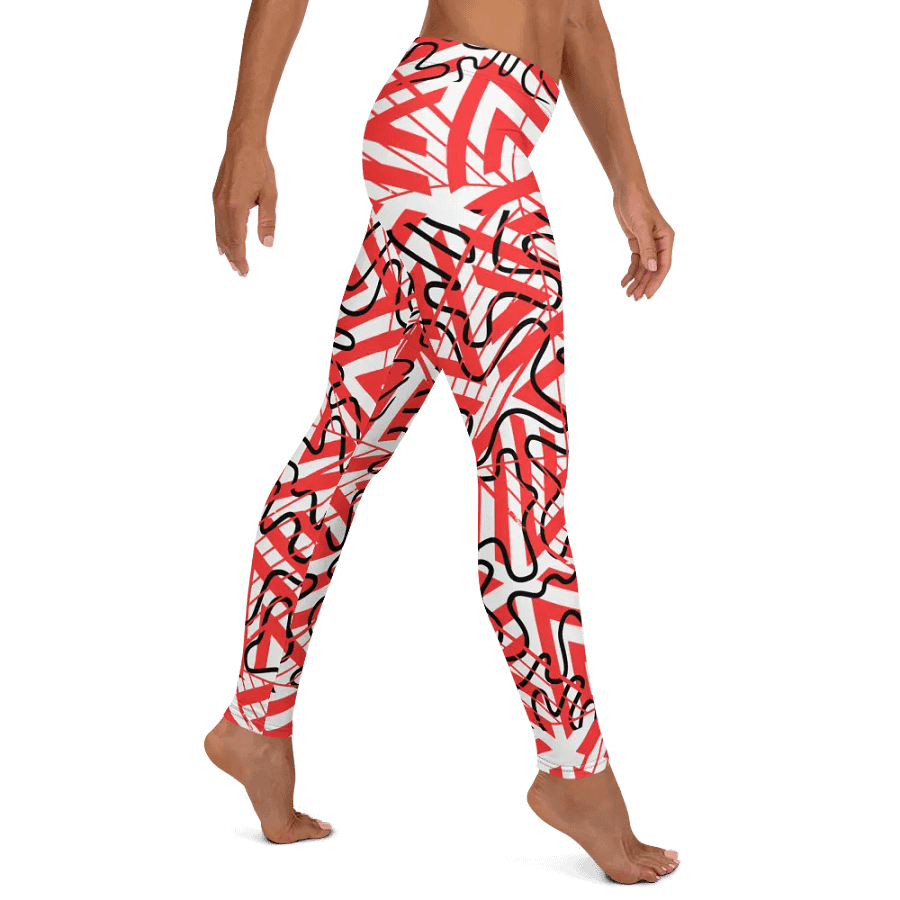 JoBeths' Red Adult Web 🕸 designed Leggings 👖 product image (8)