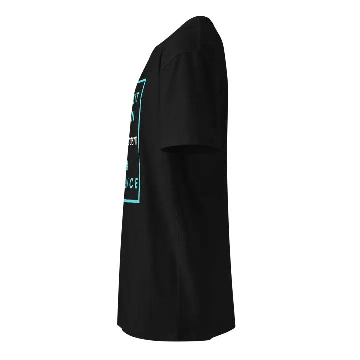 Fluent in Sarcasm & Silence Turquoise Tee product image (2)