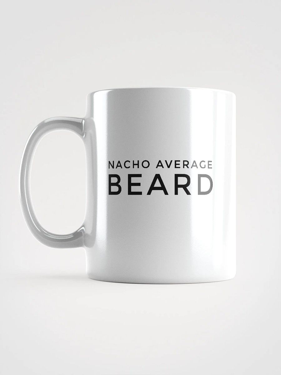 Nacho Average Beard White Ceramic Mug product image (5)