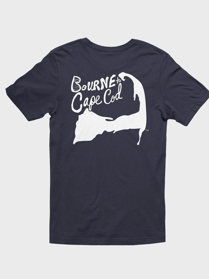 Women's | BOURNE to Cape Cod™ | Supersoft T-Shirt by Bella+Canvas | White Logo on Neutral Colors product image (14)
