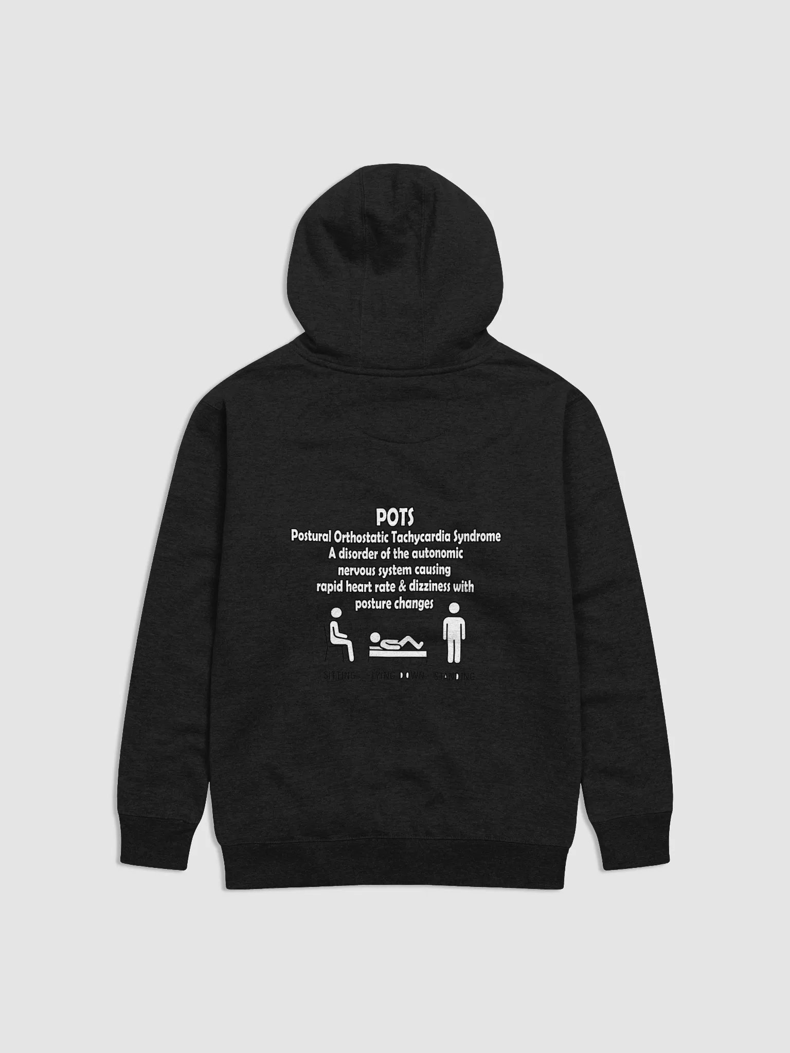 Standing Strong – POTS Awareness Hoodie product image (2)