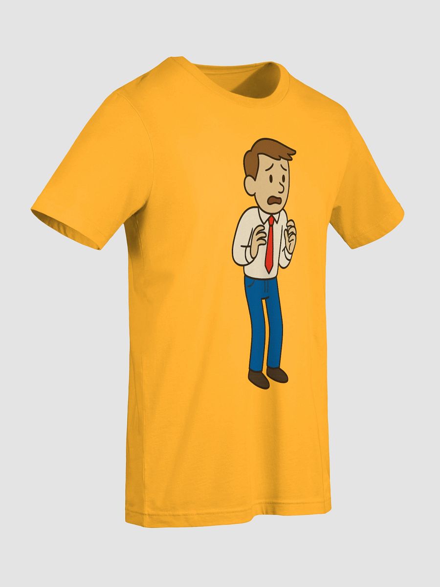 Business Casual Anxiety: "Ted the Terrified Teacher" Unisex T-Shirt product image (99)