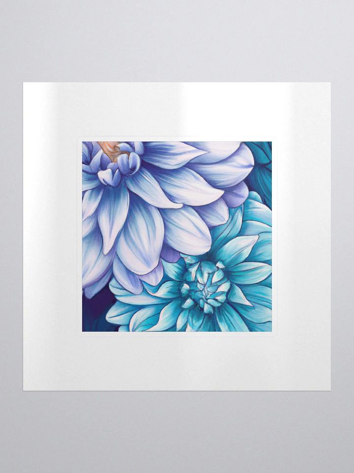 Galactic Wild Flower Omega Sticker product image (1)