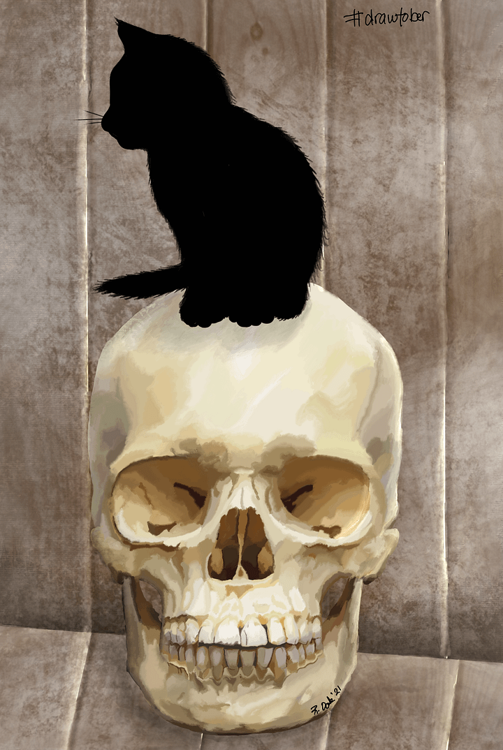 Death's Kitten (Print) product image (1)