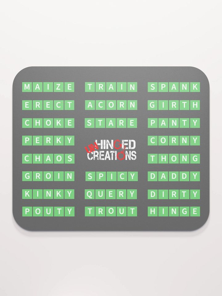 Multi Word Mousepad - Dark product image (2)