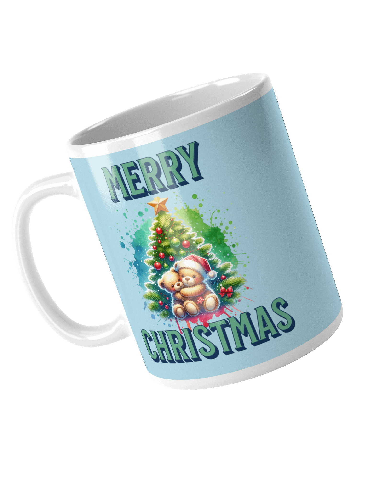 Merry Christmas Teddy Bear Mug product image (8)