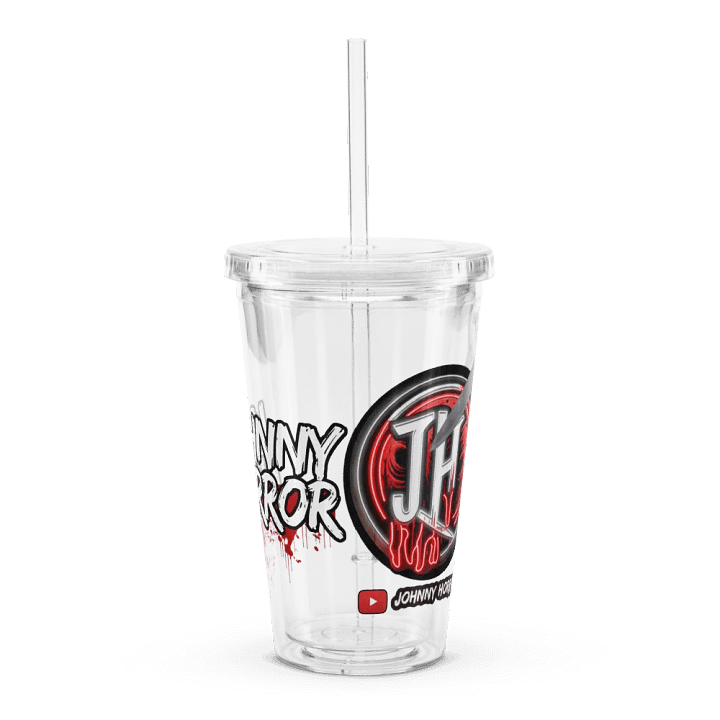 JH Double Wall Clear Plastic Tumbler (16 oz) product image (1)