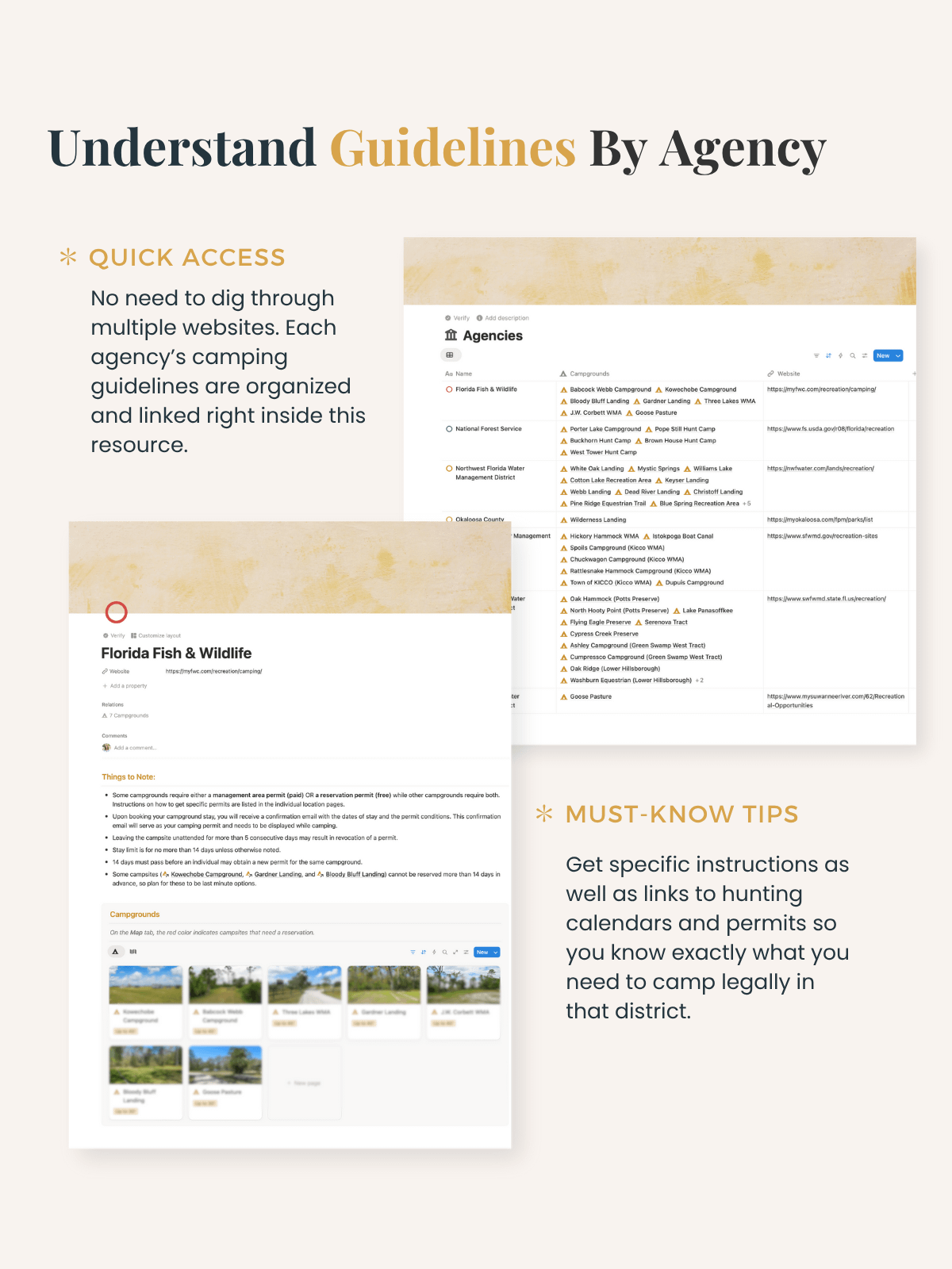 Private Directory of Free Florida Campsites product image (5)