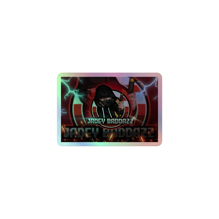 Jadey Baddazz Holo Stickers product image (1)